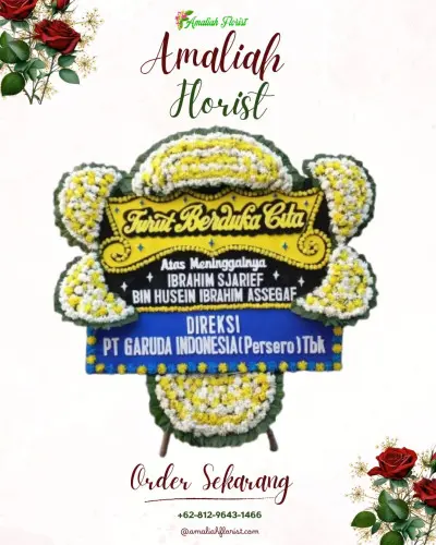 Papan Bunga Duka di Girimulyo